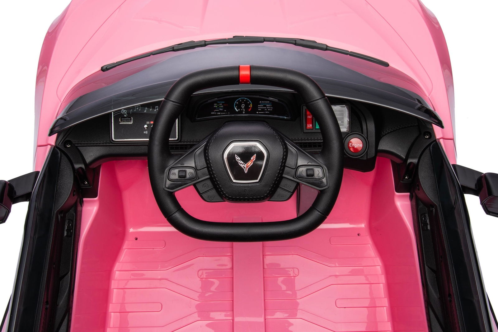 12V Chevrolet Corvette C8 1-Seater Kids Ride-On Car