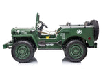 2024 Military Willy Jeep Style Truck | 3 Seater > 24V (2x2) | Kids Electric Riding Vehicles