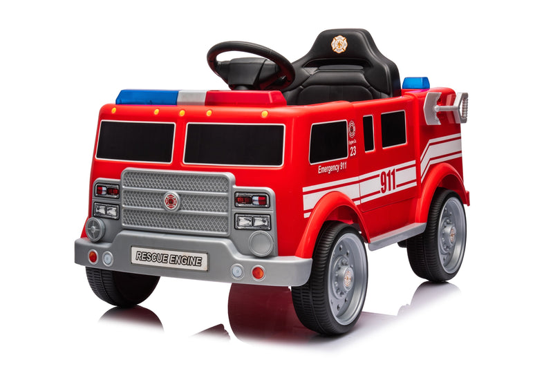 2024 Firetruck Kids Car | 1 Seater > 12V (2x2) | Electric Riding Vehicle for Kids