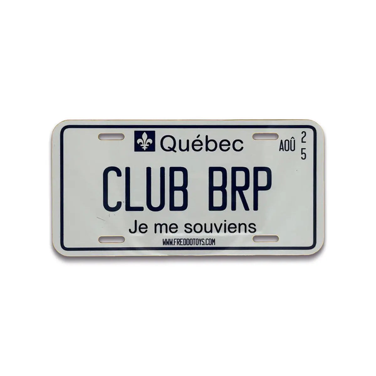 Custom Kids’ Ride-On Car License Plate