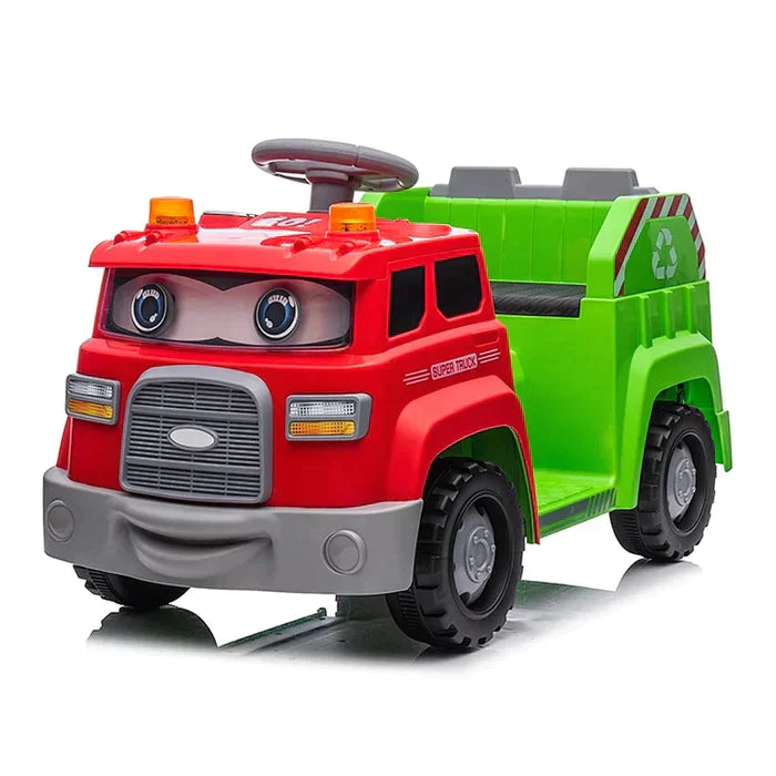 2024 Freddo Cartoon Dump Truck 1 Seater 12V 2x2 Electric Ridin Kids Cars CA Kids Ride On Toys Store