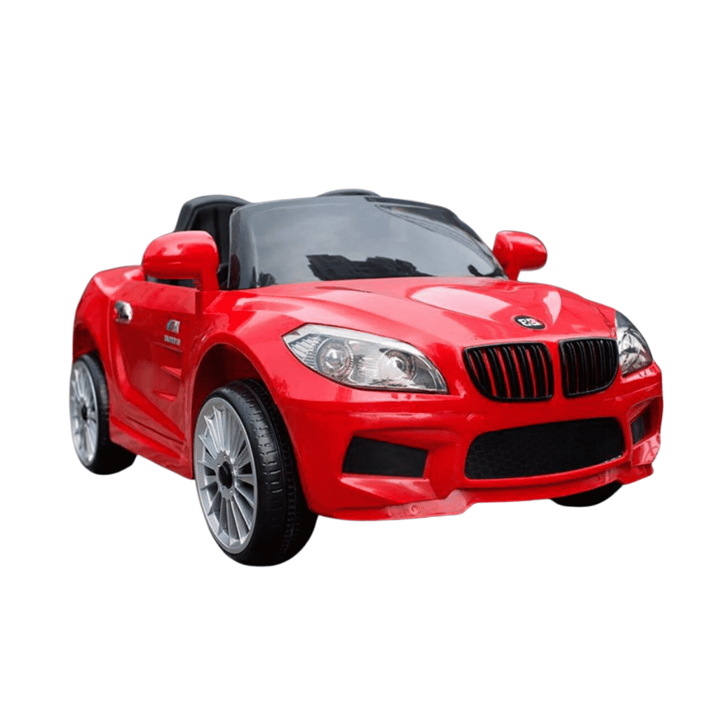 BMW Style 12V Kids Ride On Car with Remote Control and Upgraded Leather Seat