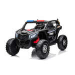 24V Freddo Storm Police UTV 2-Seater for Kids with Lights & Sirens for Action-Packed Adventures