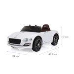 12V Bentley EXP12 1 Seater Ride on Car with Parental Control Kids Cars CA - Ride On Toys Store