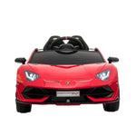 Licensed Lamborghini Aventador 12V Battery Operated Kids Ride on Car With Parental Remote. 1 Seater - Freddo Kids Cars CA - Ride On Toys Store