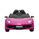 Licensed Lamborghini Aventador 12V Battery Operated Kids Ride on Car With Parental Remote. 1 Seater - Freddo Kids Cars CA - Ride On Toys Store
