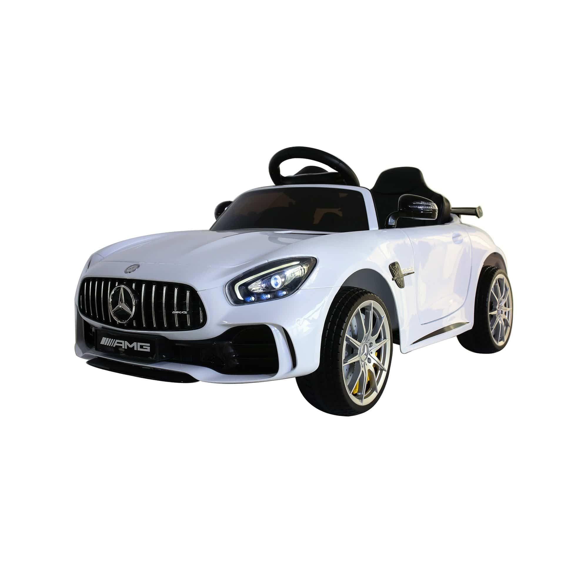 Licensed Mercedes Benz GTR AMG 12V Battery Operated 1 Seater Ride On Car With Parental Remote - Freddo Kids Cars CA - Ride On Toys Store