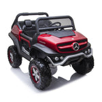 12V 4x4 Mercedes Benz Unimog 2 Seater Ride on Car Kids Cars CA - Ride On Toys Store