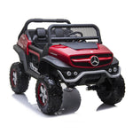 12V 4x4 Mercedes Benz Unimog 2 Seater Ride on Car Kids Cars CA - Ride On Toys Store