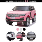 12V Range Rover HSE 2 Seater Ride on Car Kids Cars CA - Ride On Toys Store