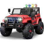 12V Jeep Wrangler Style Kids Ride On Car with Remote Control for Age 1-6 Kids Cars CA - Ride On Toys Store