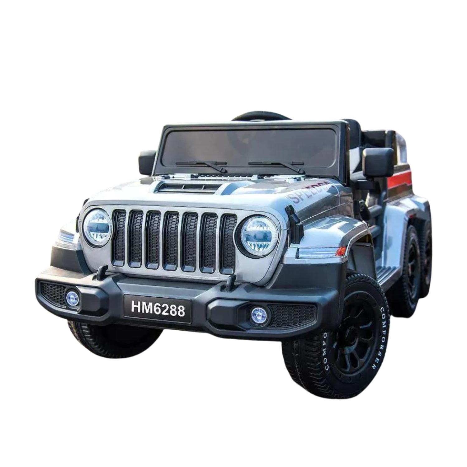 2023 6X6 24V Jeep Style DELUXE Kids Ride On Car with Remote Control