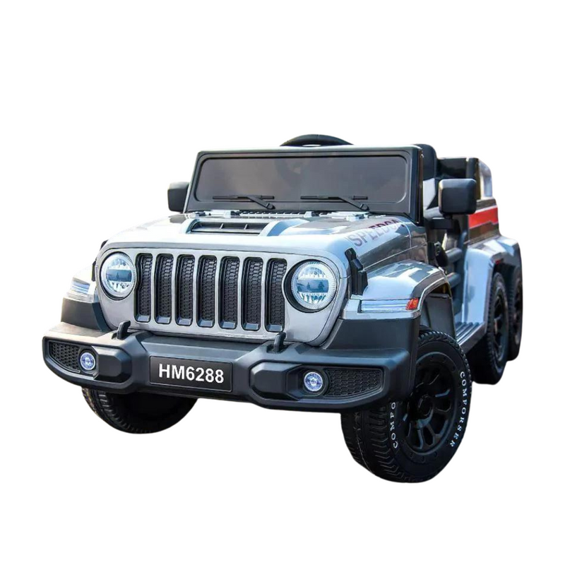 2024 Jeep Wrangler Car | 1 Seater > 24V (6x6) | Electric Riding Vehicle for Kids