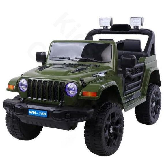 JEEP WRANGLER STYLE 12V KIDS RIDE ON CAR WITH REMOTE CONTROL Kids Cars CA - Ride On Toys Store