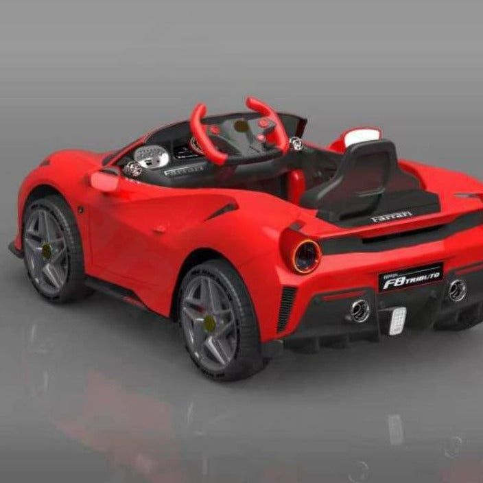 Ferrari electric hot sale car toy