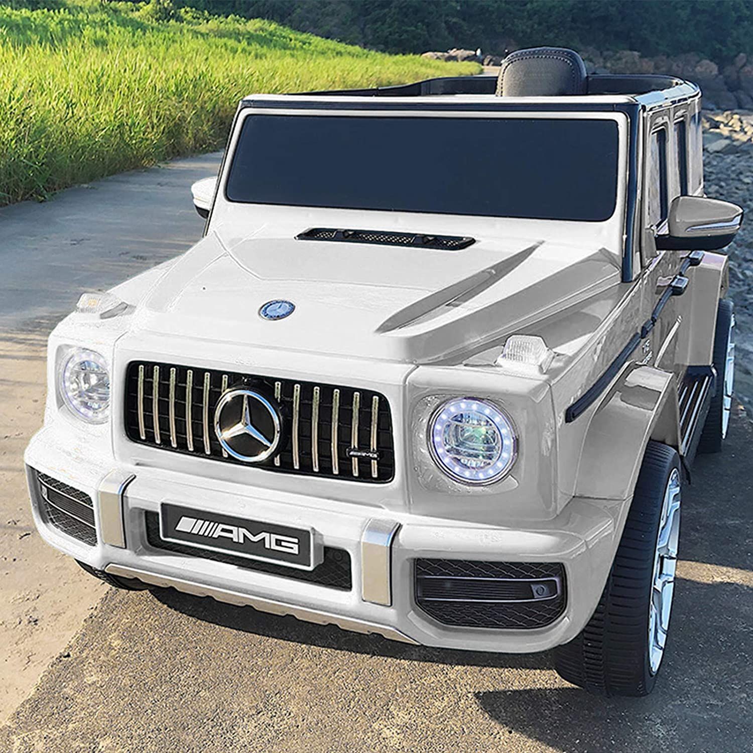 2023 Mercedes Benz G63 AMG 12V G Wagon Kids Ride On Car with Remote Control Kids Cars CA - Ride On Toys Store