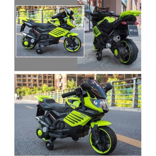 Kids Ride On Electric Motorbike (with removable training wheels) Ages 1-4 Kids Cars CA - Ride On Toys Store