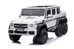 24V 6x6 Mercedes Benz G63 6 Wheels 1 Seater Ride on Car Kids Cars CA - Ride On Toys Store