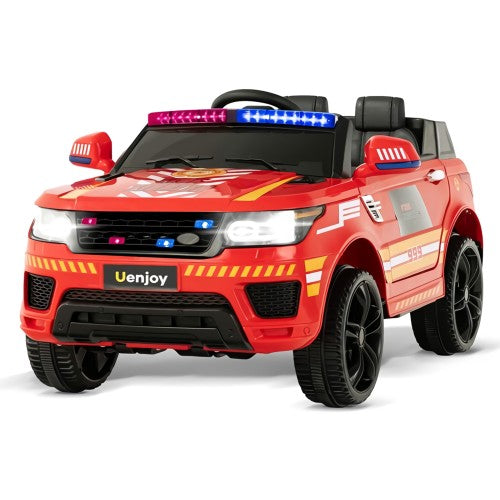 2023 Ford Explorer Fire Fighter | 1 Seater > 12V (2x2) | Electric Riding Vehicle for Kids
