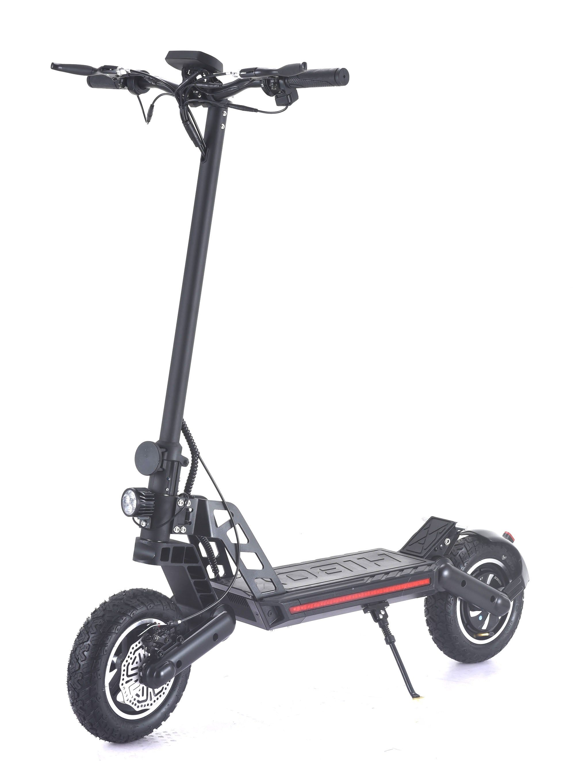 48V Freddo G2 E-Scooter. 800W motor, Shock absorbers, turn signal light and brake lights, 26 mph Kids Cars CA - Ride On Toys Store