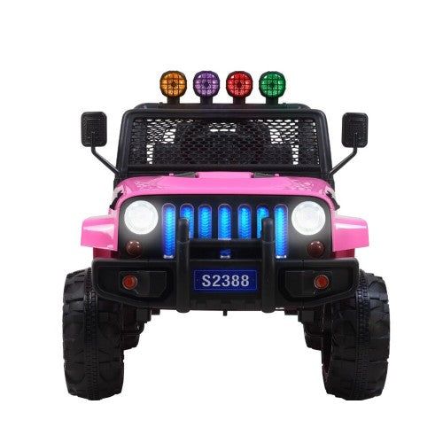 12V Jeep Wrangler Style Kids Ride On Car with Remote Control for Age 1-6 Kids Cars CA - Ride On Toys Store