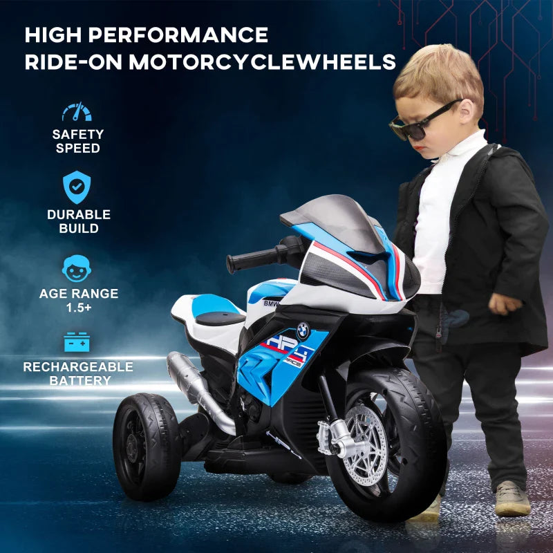 2023 BMW HP4 Motorbike | 1 Seater > 12V (1x1) | Electric Riding Vehicle for Kids