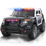 2024 Ford Explorer Police Car | 1 Seater > 12V (2x2) | Electric Riding Vehicle for Kids
