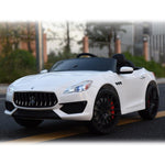 2023 Maserati GranCabrio 12V Kids Ride On Car with Remote Control AND Leather Seat Kids Cars CA - Ride On Toys Store