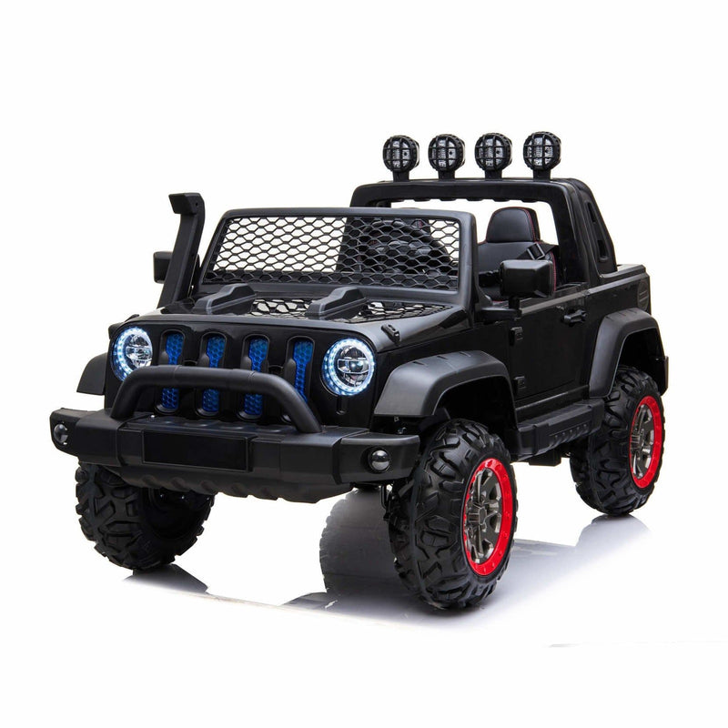 24V Freddo Toys Jeep with Top Lights 2 Seater Ride On Kids Cars CA - Ride On Toys Store