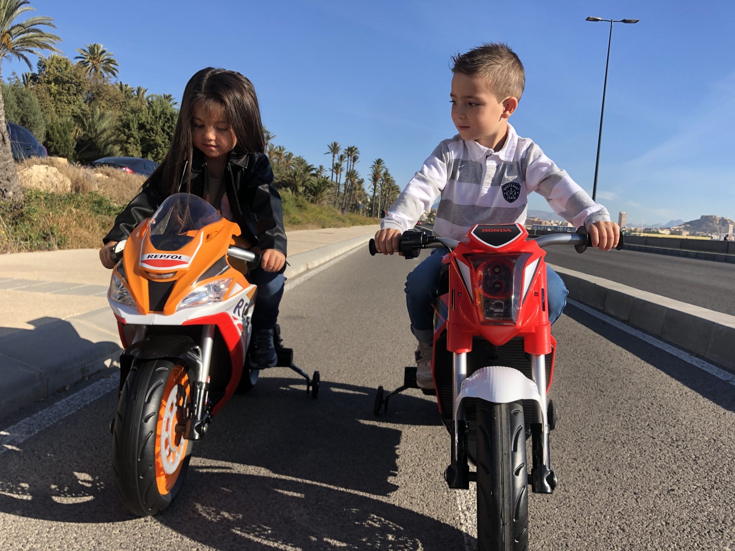 2024 Honda Naked Motorbike 1 Seater 12V 1x1 Electric Riding Ve Kids Cars CA Kids Ride On Toys Store