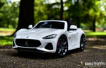 2023 Maserati GranCabrio 12V Kids Ride On Car with Remote Control AND Leather Seat Kids Cars CA - Ride On Toys Store